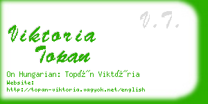 viktoria topan business card